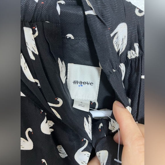 The Caroline Tie-Neck Mini Dress by Maeve - Picture 7 of 10